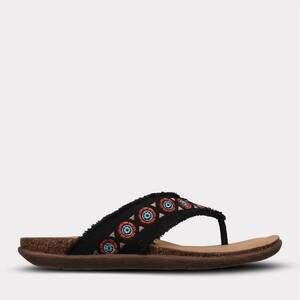 NEW MYKOS women's jovie thong sandal in black